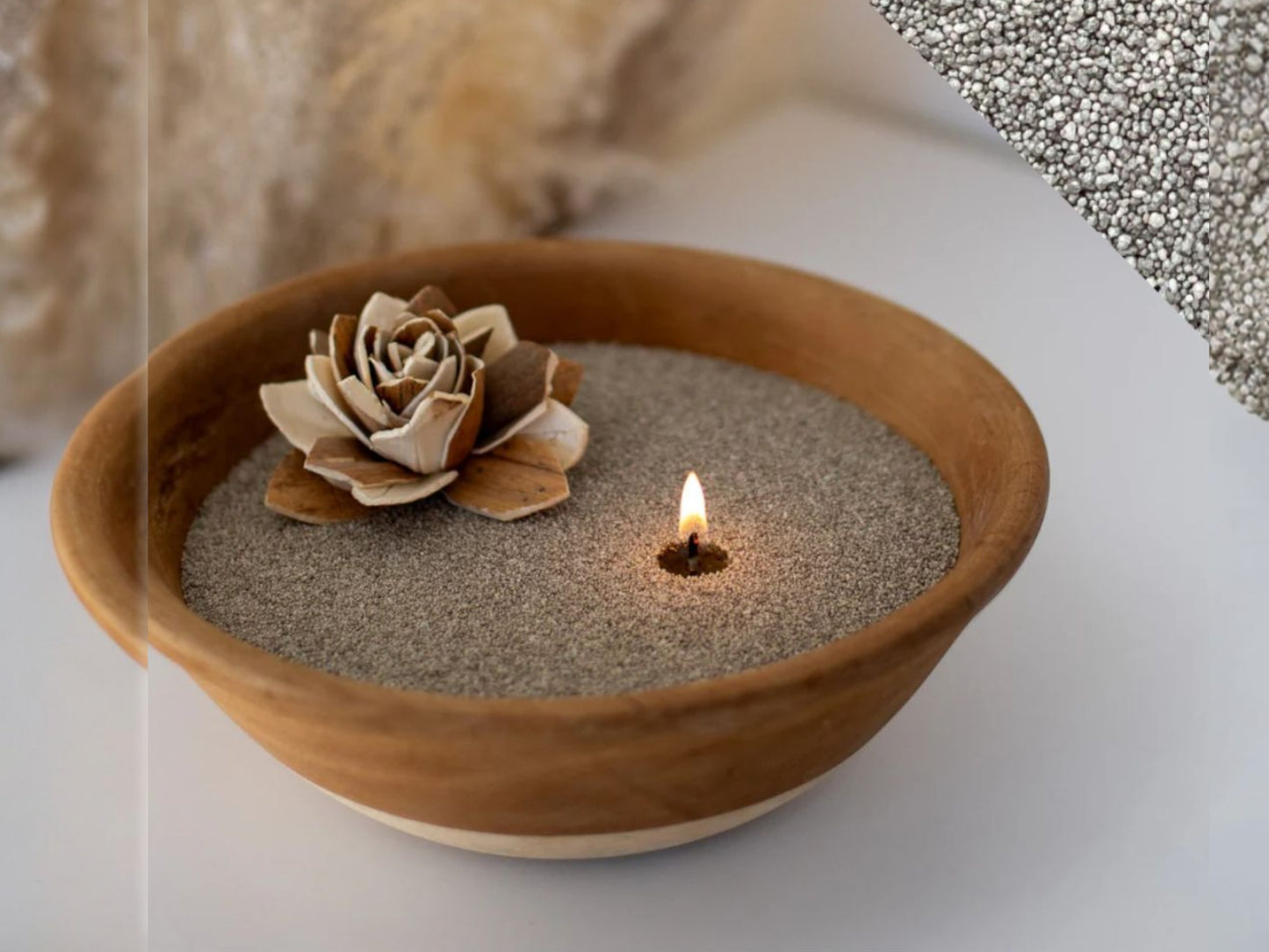 Smokey Sage - Foton Pearled Candle