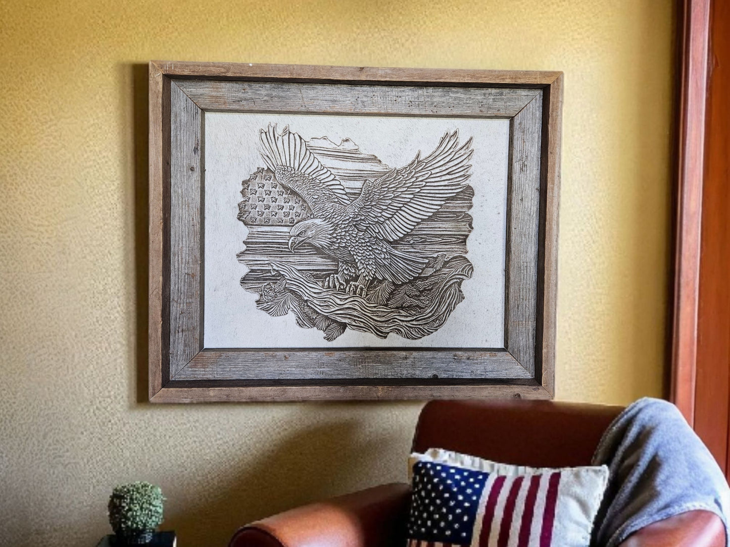 American Eagle 22" X 18" #565