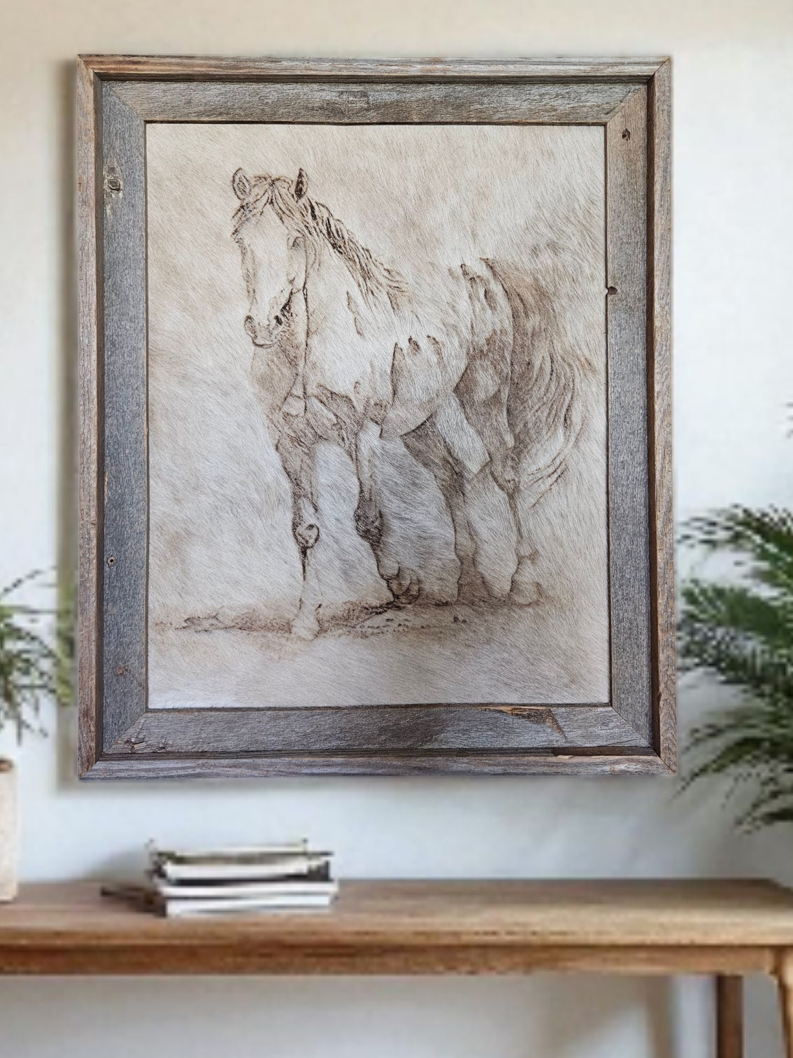 Wild heart Stallion 19"x 23" #560
