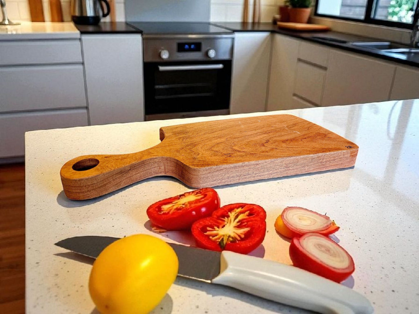 Cherry Wood Cutting Board 20" x 8" #596