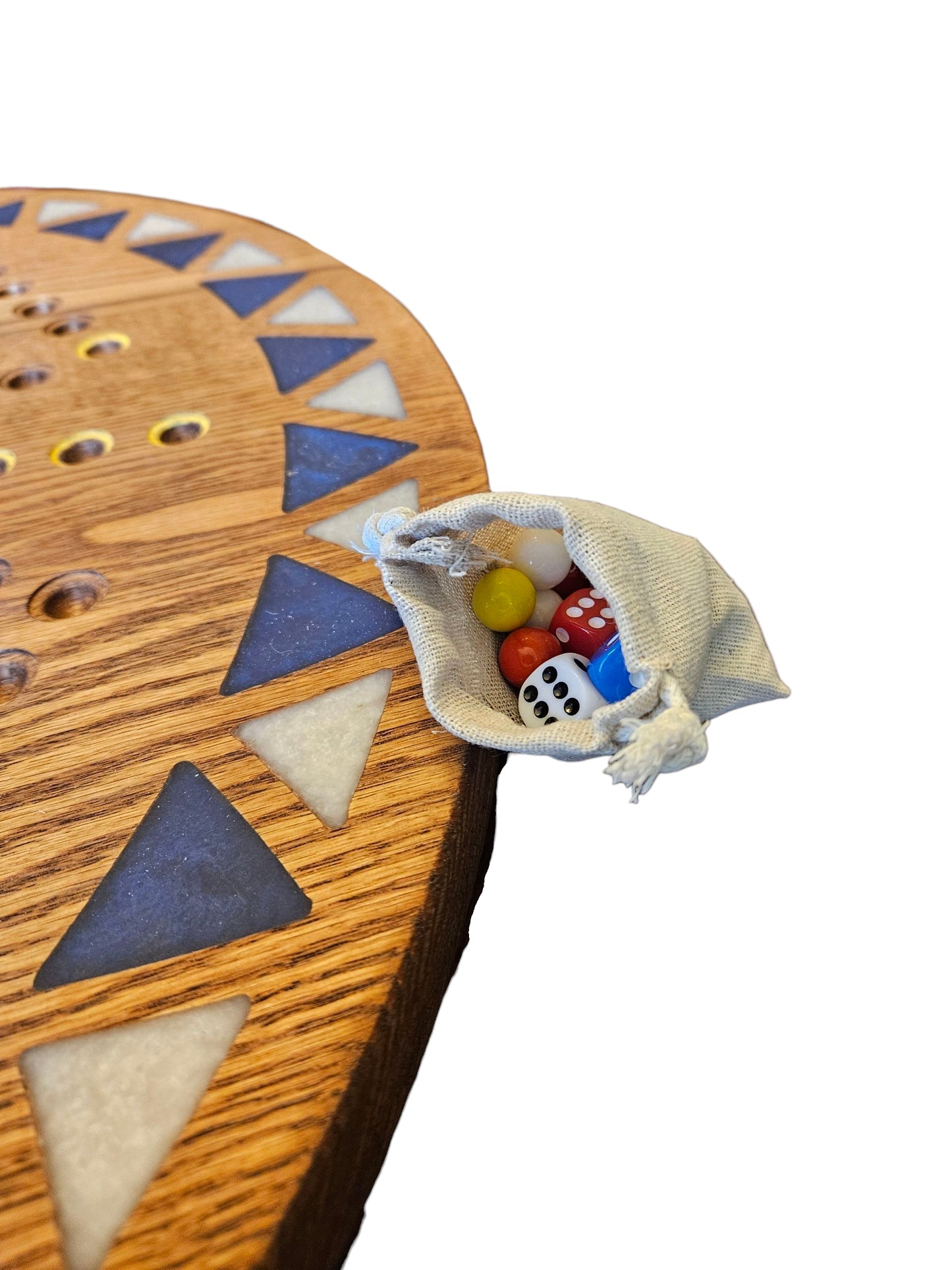 Aggravation/Wahoo game board with Epoxy Inlay 28" #601
