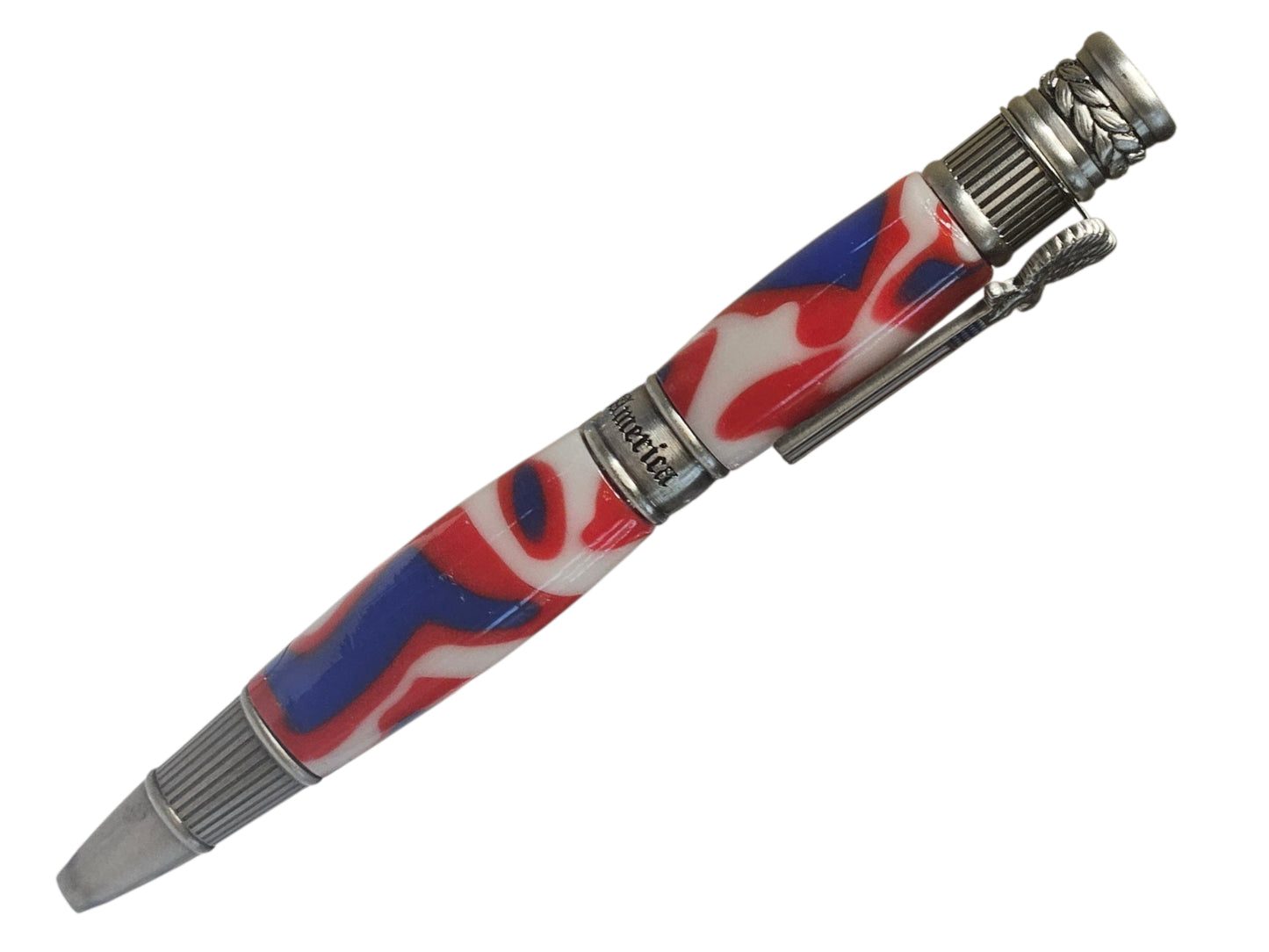 Red, White and Blue American Pen #615