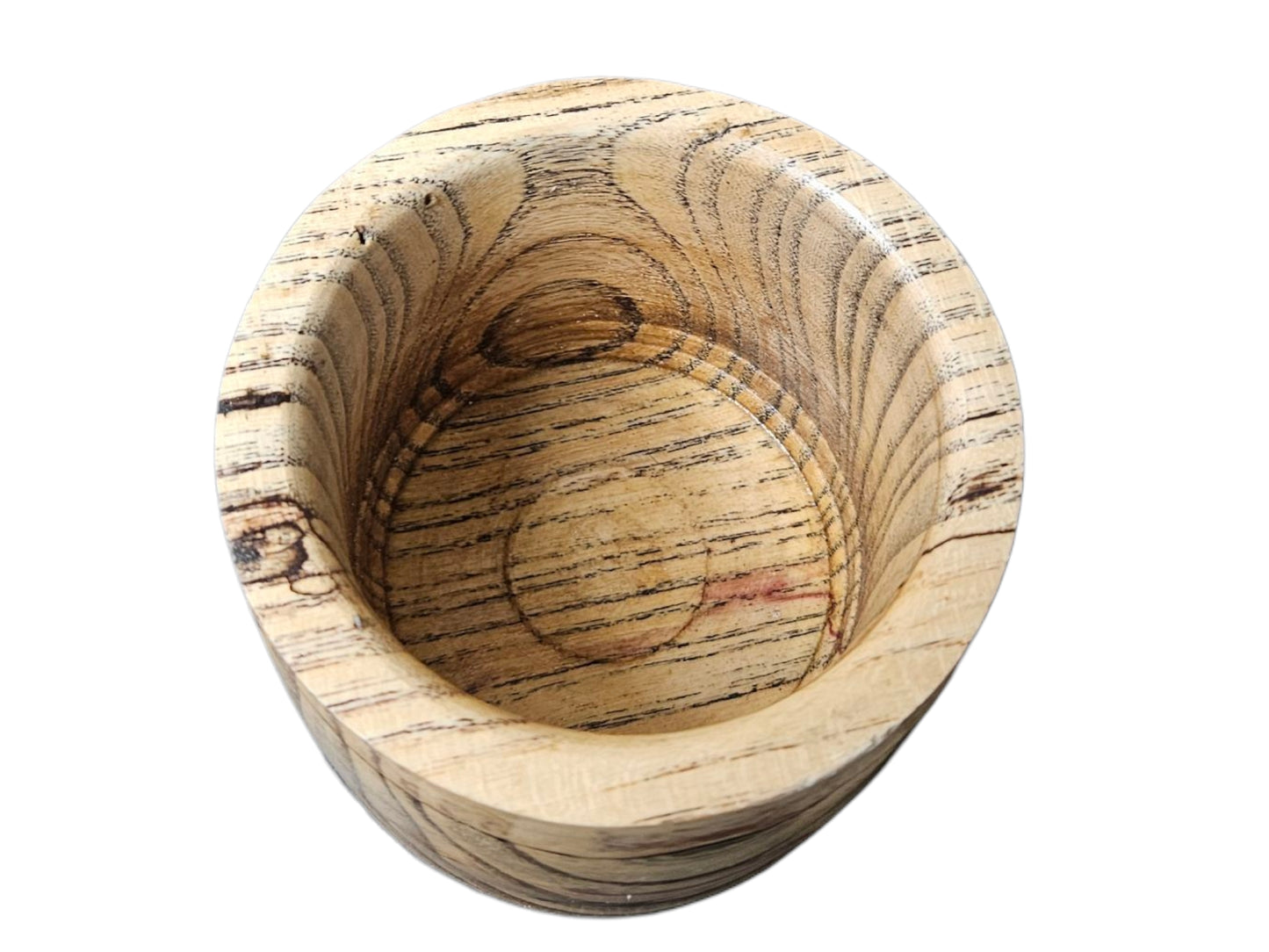 Wooden Dish Pen Holder 3" x 4" #628