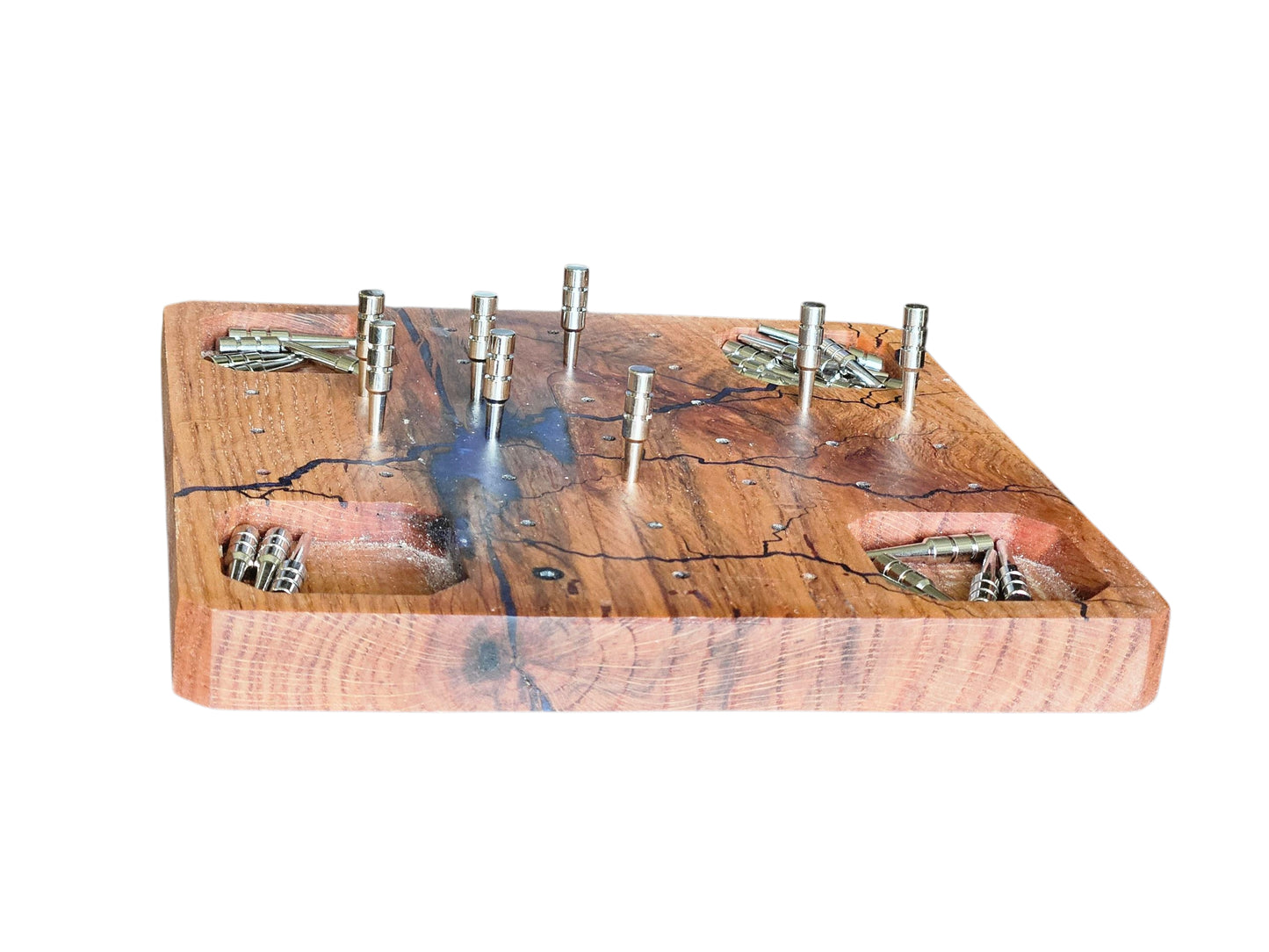 Square Solitaire Peg Board Game 8"x 8" #654