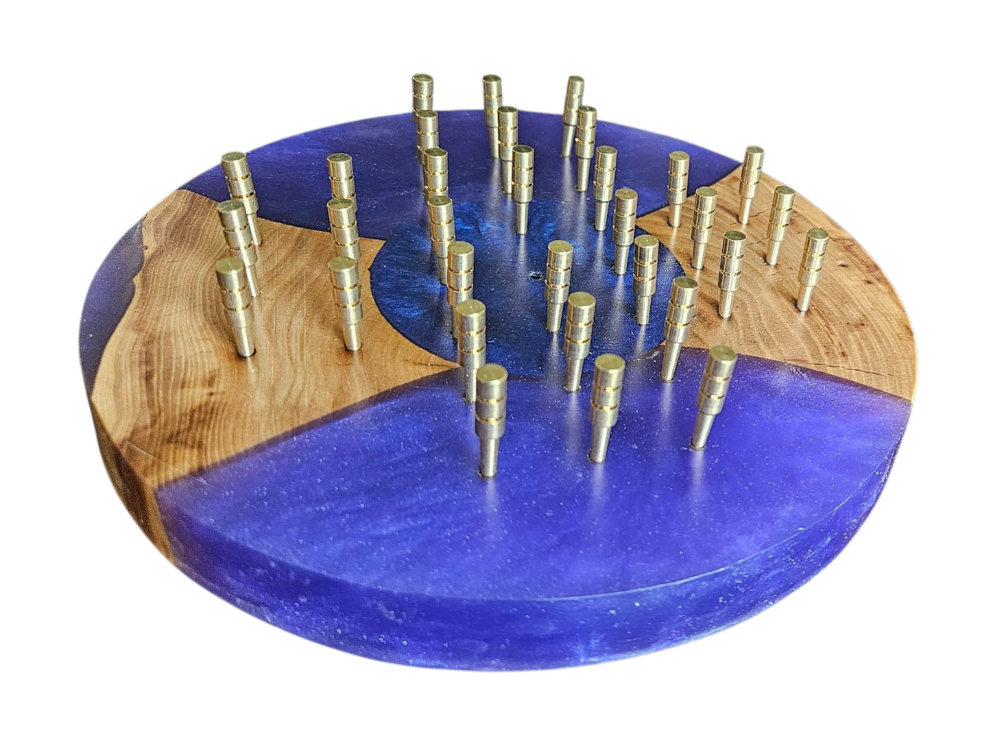 Handcrafted Peg Board Game 8" #653