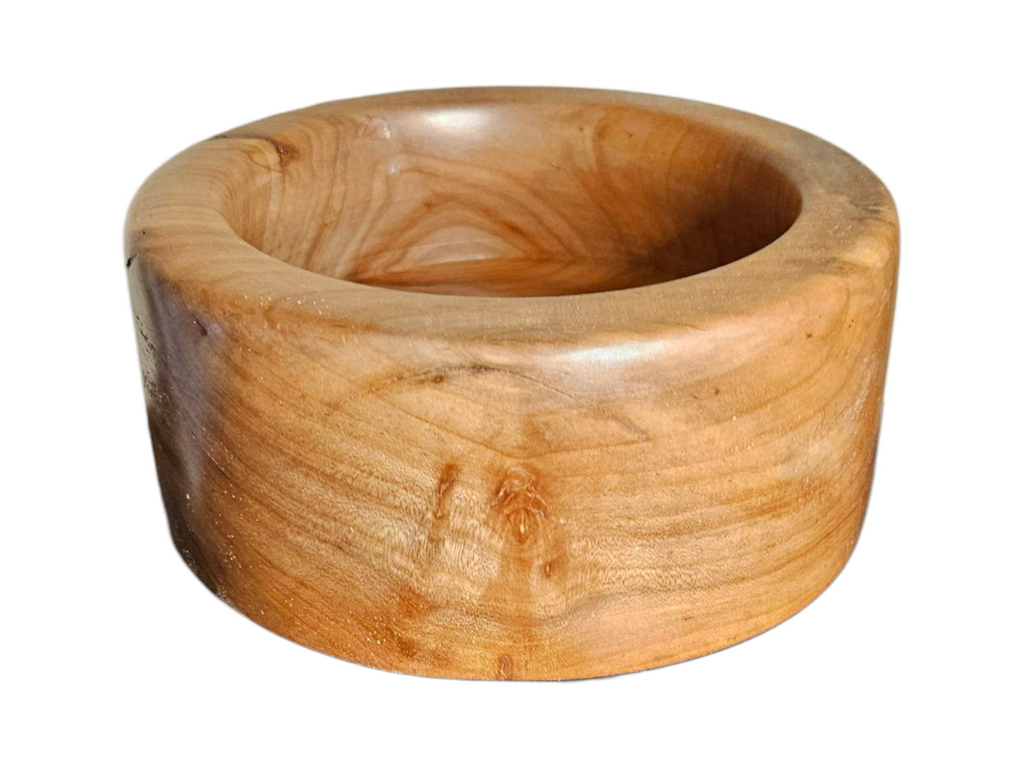Apple Wood Vessel 6" #673