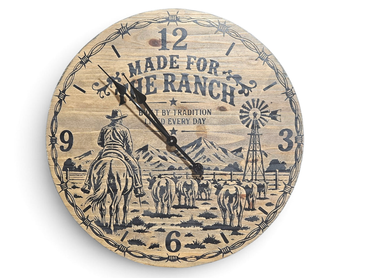 Ranch Clock #842