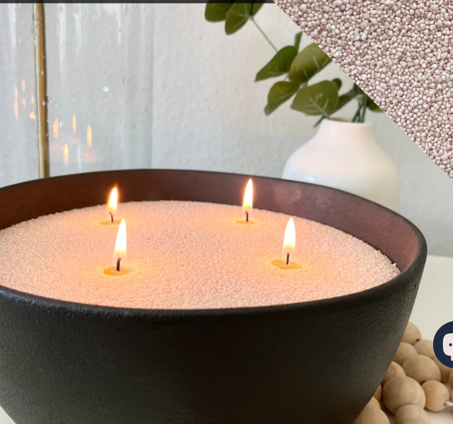 Nude - Foton Pearled Candle