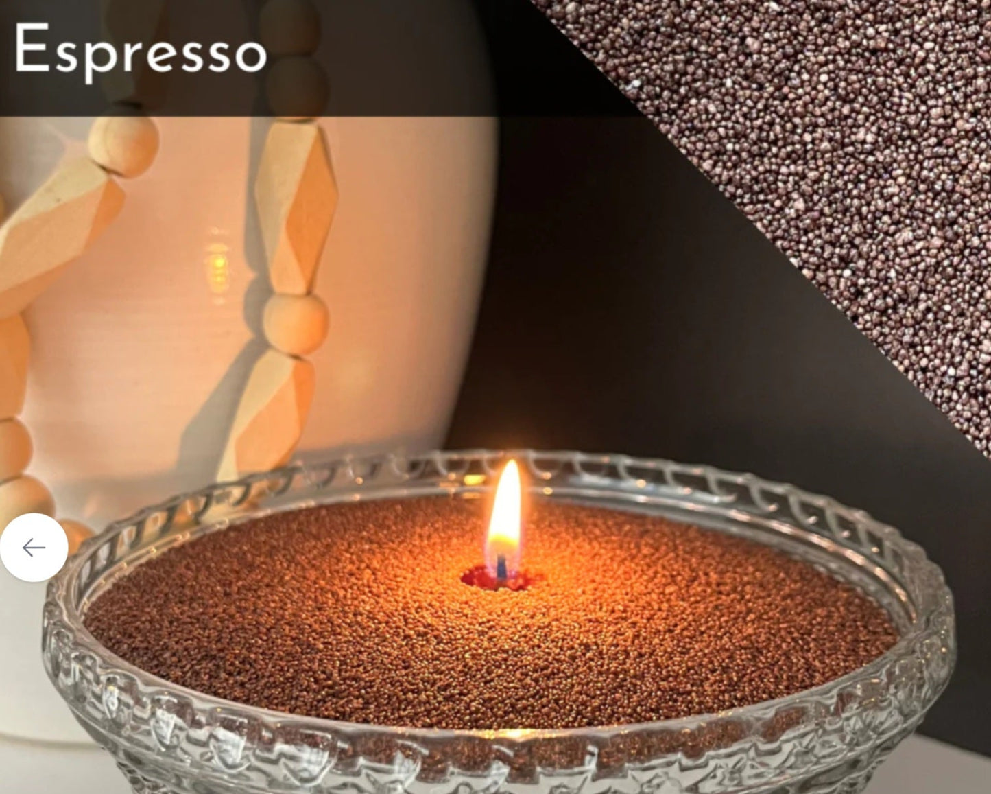 Espresso - Foton Candle Pearls