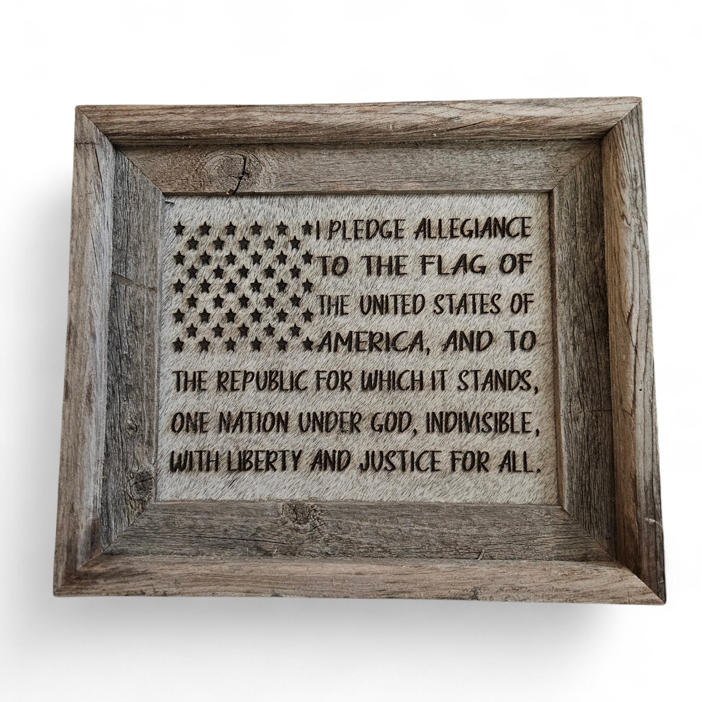 Pledge Allegiance to the Flag - 13" x 11"#677