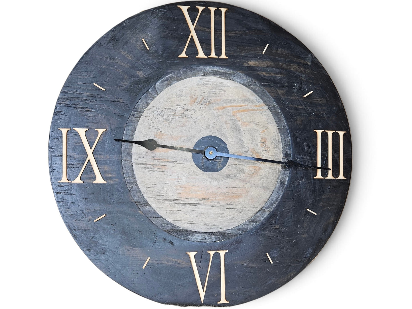 Antique Black/Gray Clock #790