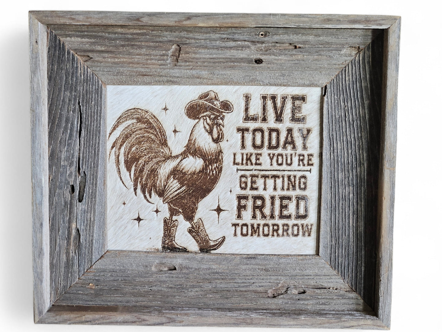 Chicken Fried 15" x 14" #710