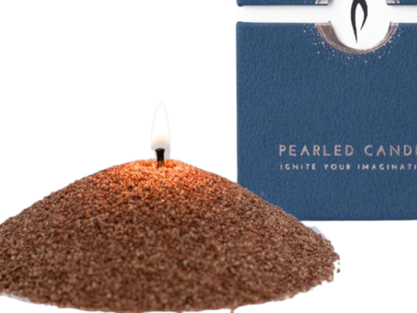 Pecan - Foton Pearled Candle
