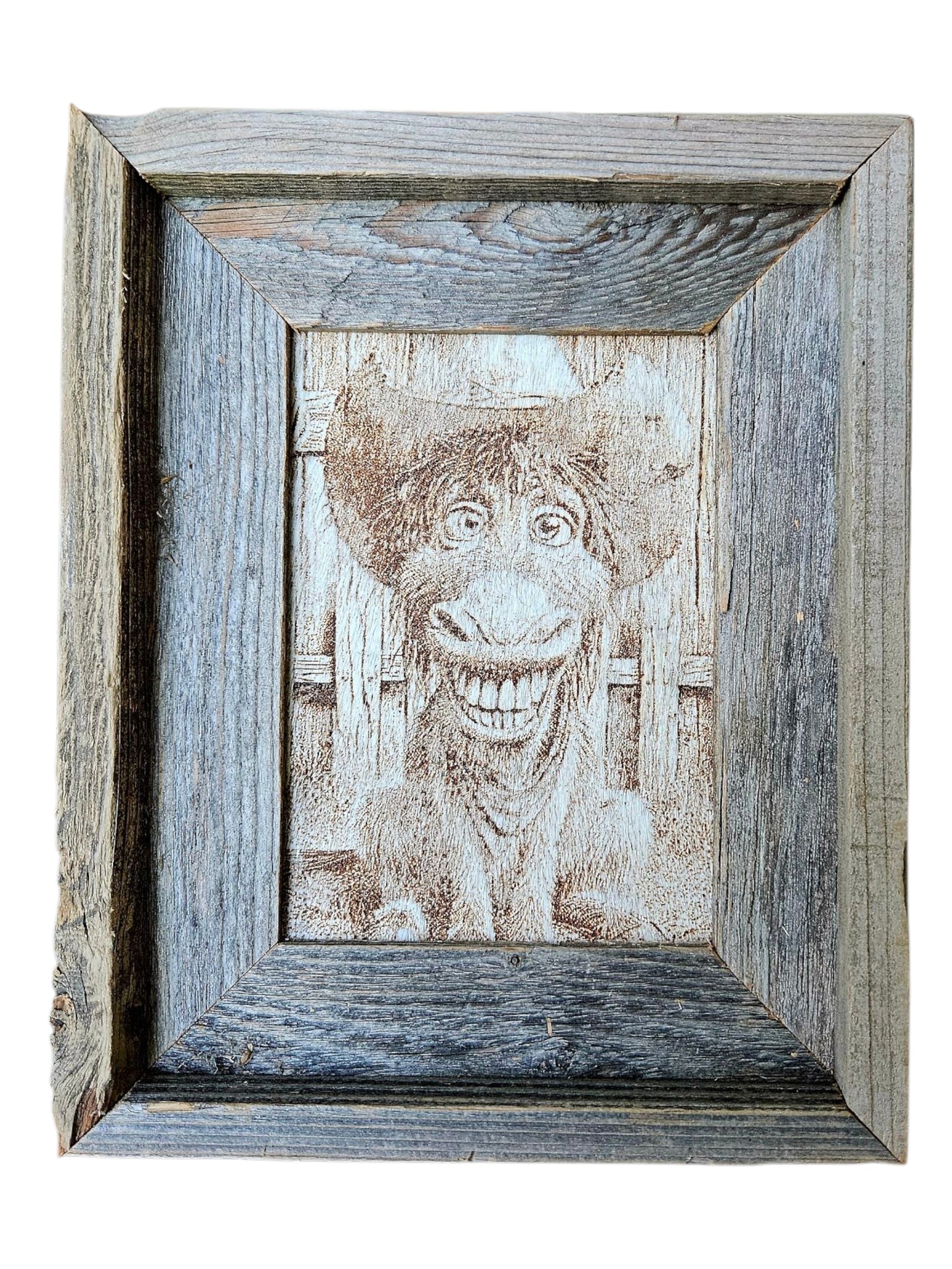 Laughing Hillbilly Donkey 5"x 7" #555