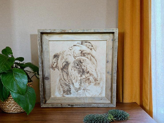 Bulldog Cowhide 15"x 15" #551