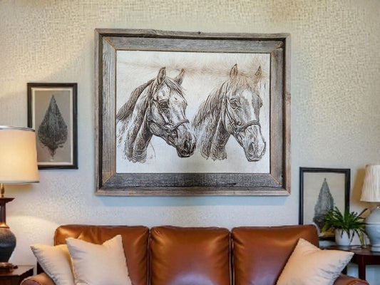 Majestic Horses 24"x 20" #567