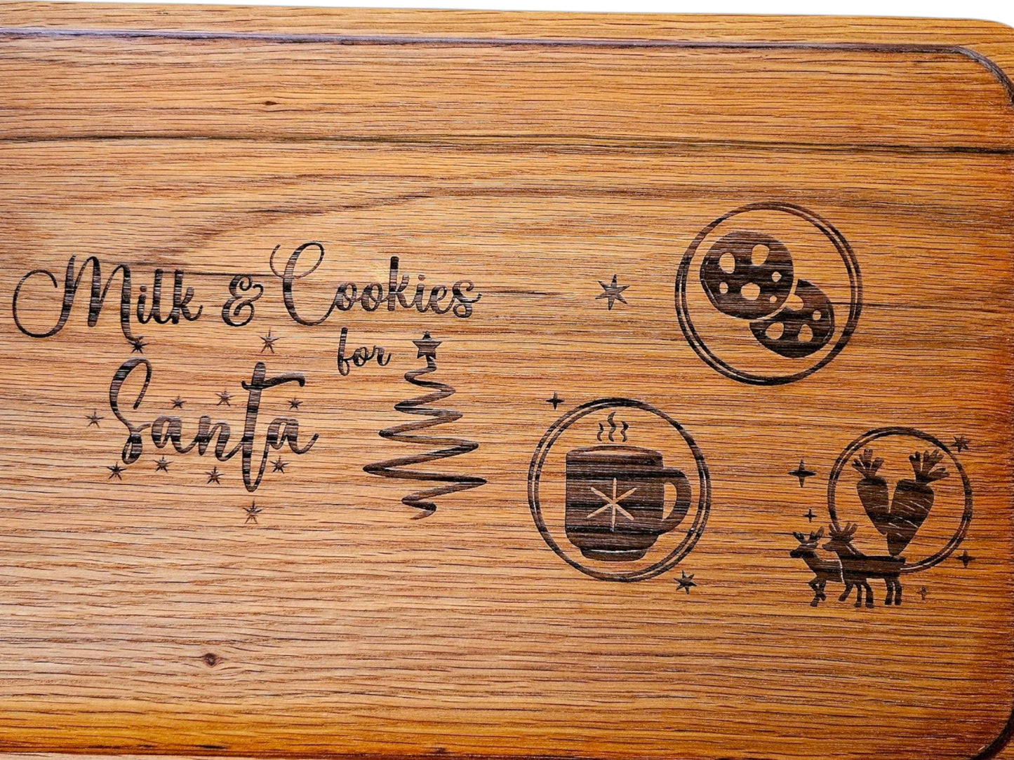 Milk & Cookies Pecan tray 15" x 10" #658