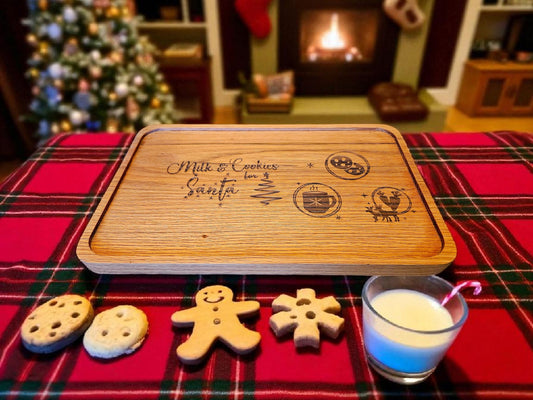 Milk & Cookies Pecan tray 15" x 10" #658