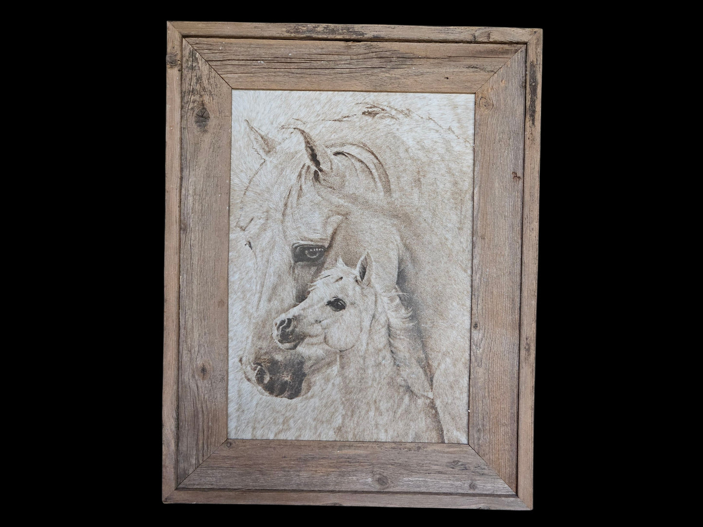 Horse & Foal - 21" x 16"  #711