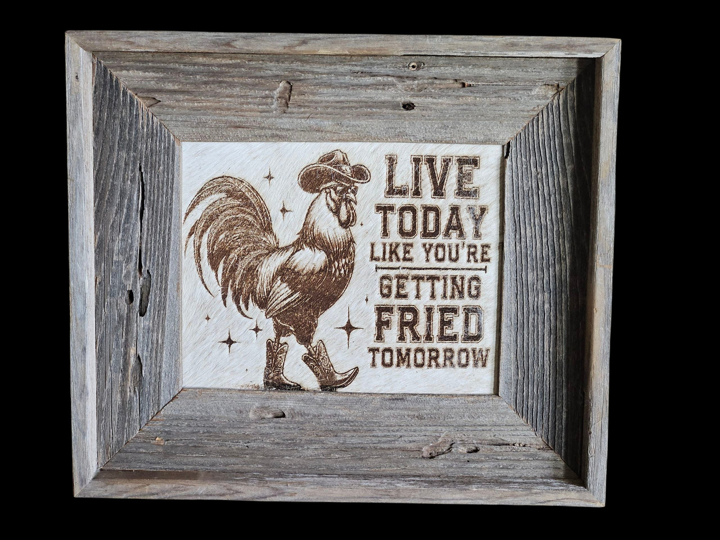Chicken Fried 15" x 14" #710