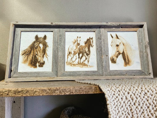 Untamed Trilogy 14"x33" #727