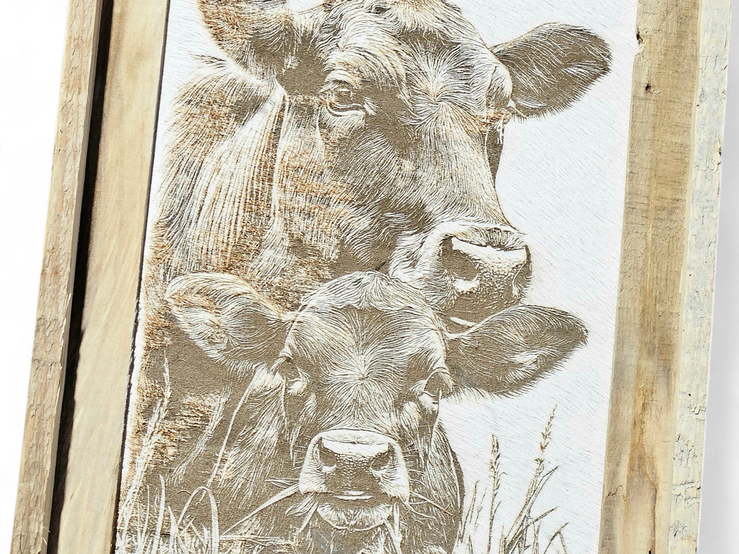 Mother & Calf – Timeless Bond 13"x16" #735