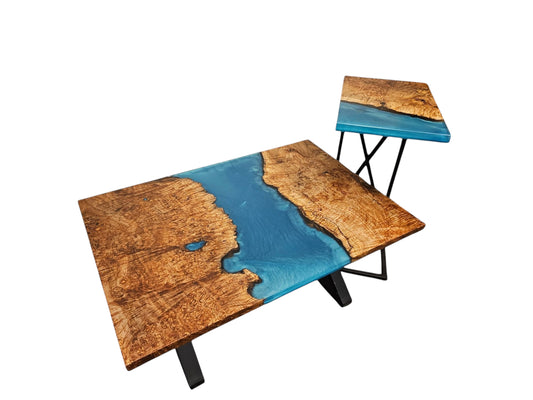 Maple Burl Tables