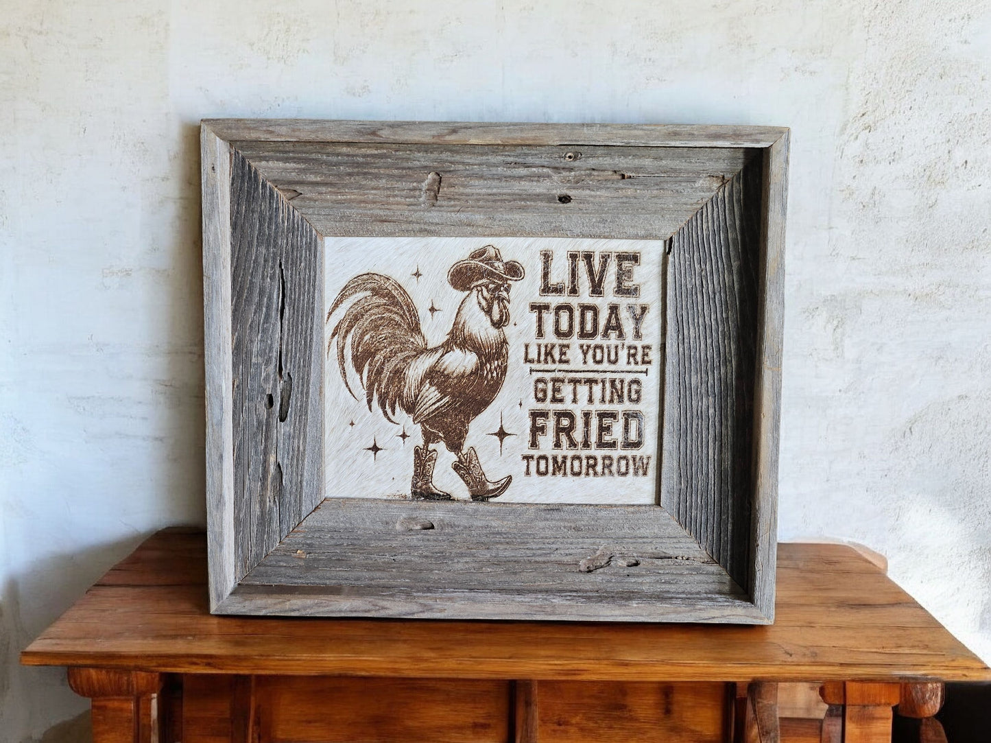 Chicken Fried 15" x 14" #710
