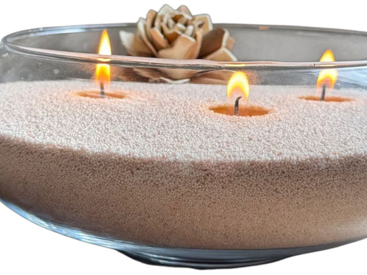 Nude - Foton Pearled Candle