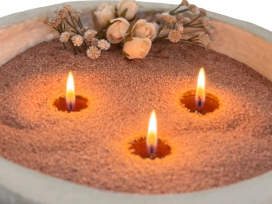 Desert Rose - Foton Pearled Candle