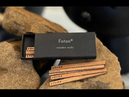 Wooden Wicks - Foton Pearled Candles 15 Pack