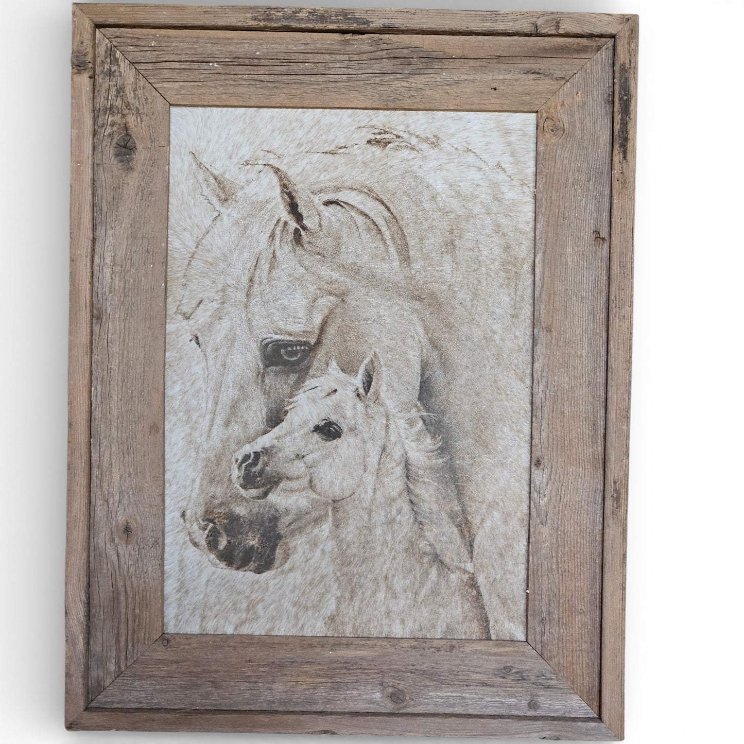 Horse & Foal - 21" x 16"  #711